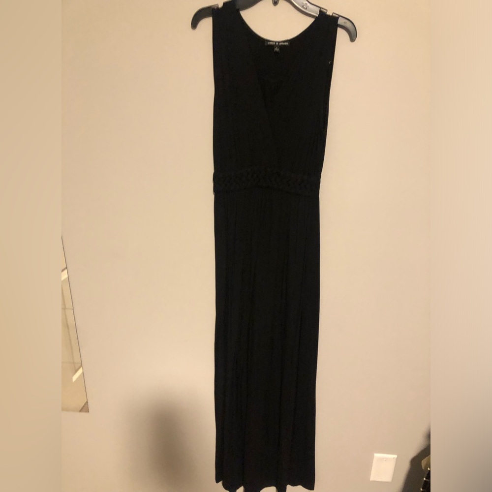 Elegant Black Maxi Dress